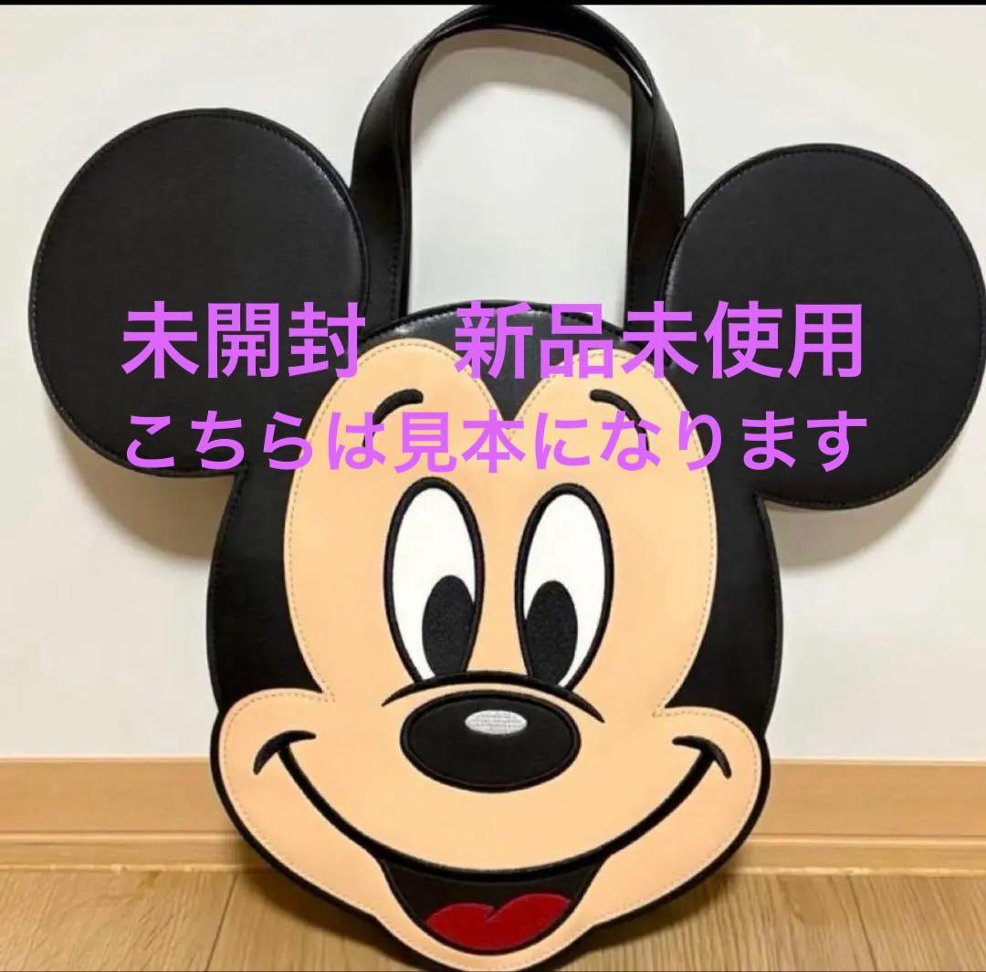 新品未使用　完売品　フェイス　トートバッグ　ミッキー　ディズニーストア　バッグ