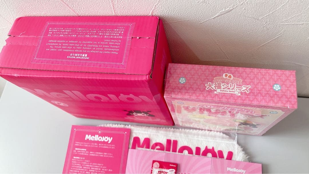 【新品未開封】大福　シュリンク付　メロジョイ　ピンク箱ペリペリ　Mellojoy