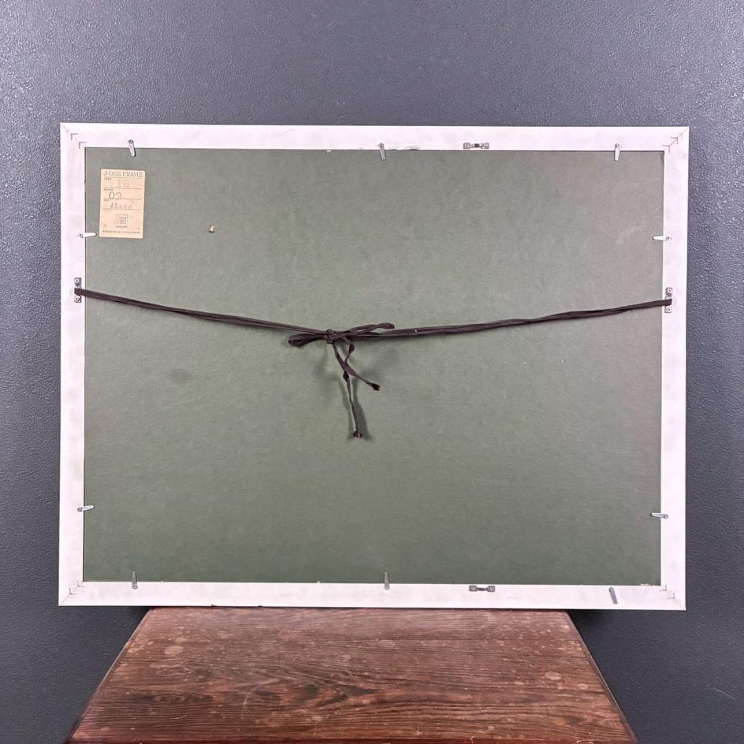 篠田桃紅「Blessing E」リトグラフに手彩色 直筆サイン入 前衛美術 書家