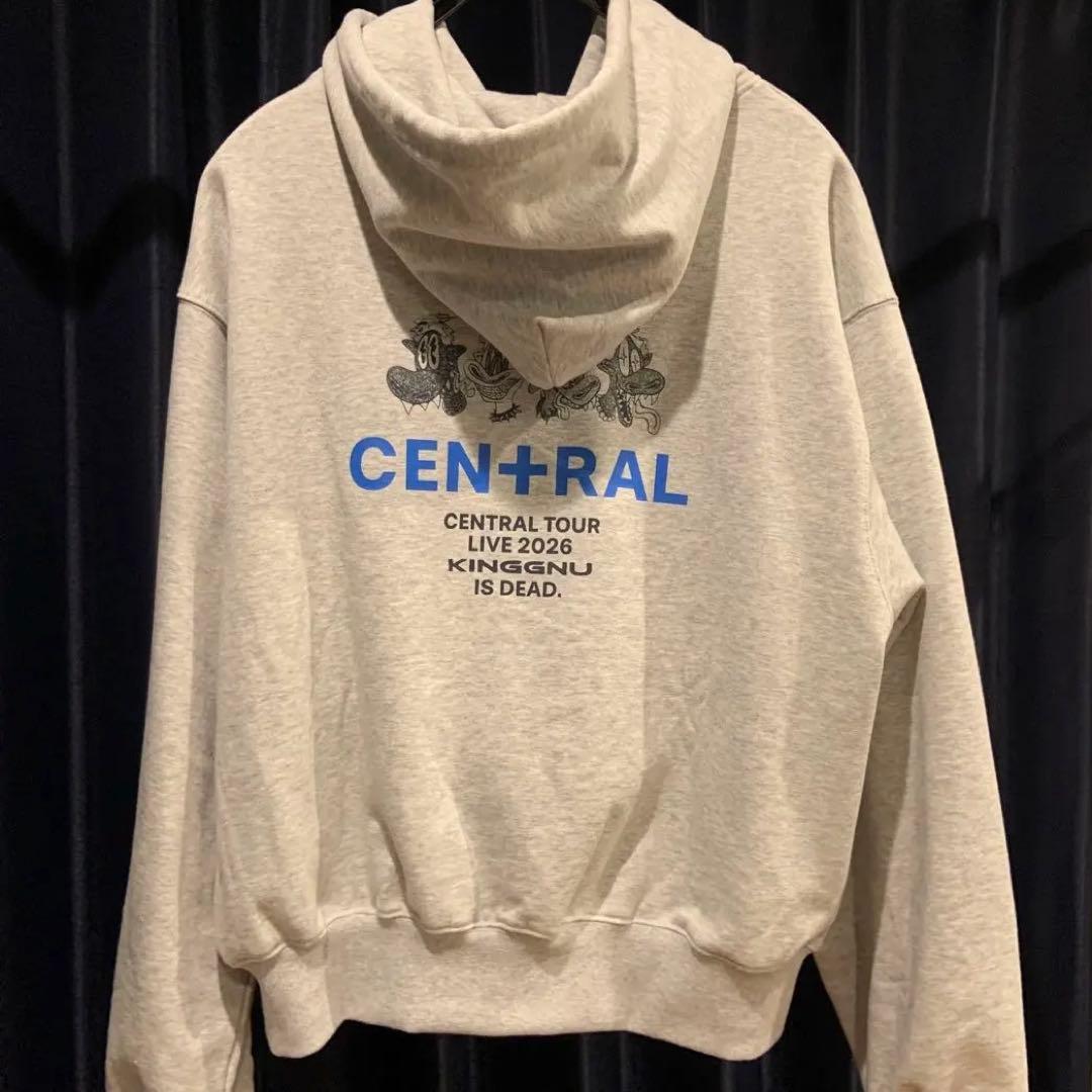 KINGGNU CEN+RAL フーディー L