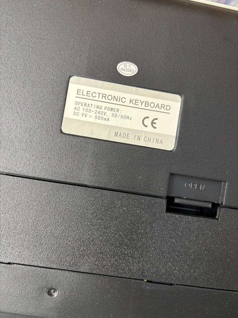 ONETONE 電子キーボード 61鍵 OTK-61 イス 台座 セット 白