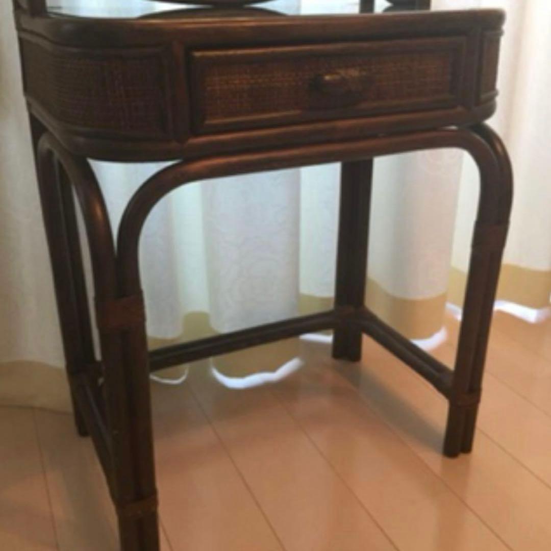 籐家具　ラタン家具　ドレッサー