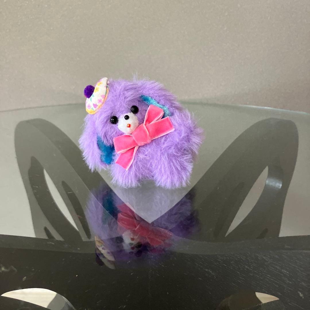 おちびふわふわ　わんちゃん　ベージュ