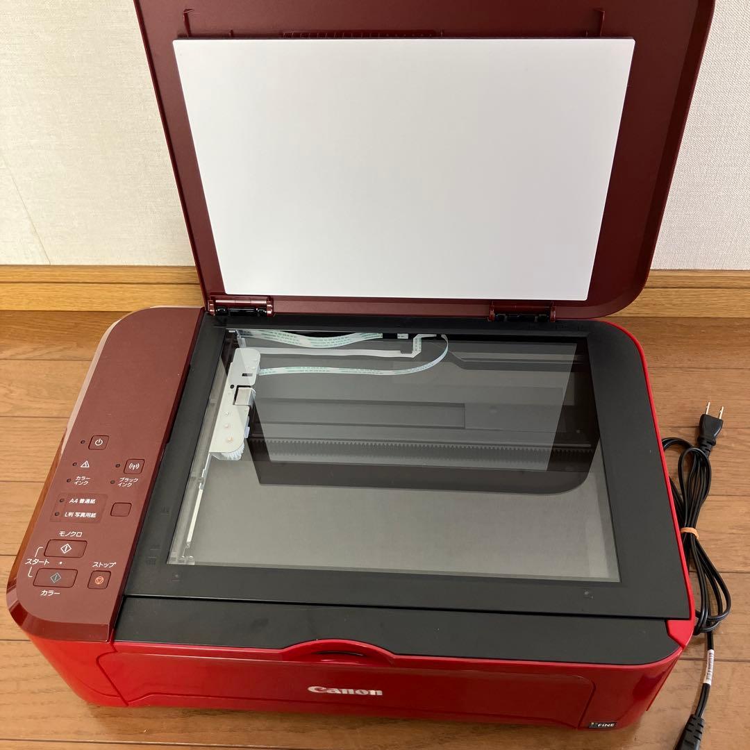 【匿名配送】Canon PIXUS インクジェットプリンター 赤【送料無料】
