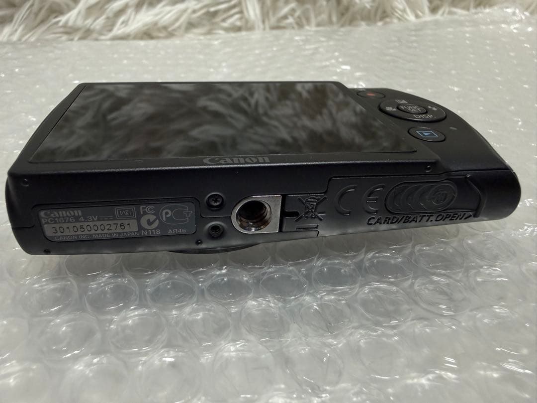 Canon IXY 600F コンパクトデジタルカメラ ブラック キヤノン