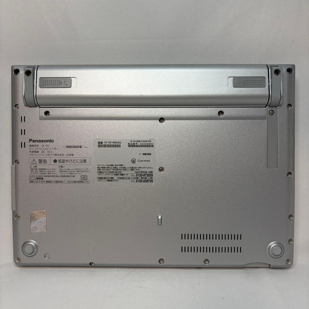 準美品 Let's note SV1 累積 470時間 11世代 i5 16GB