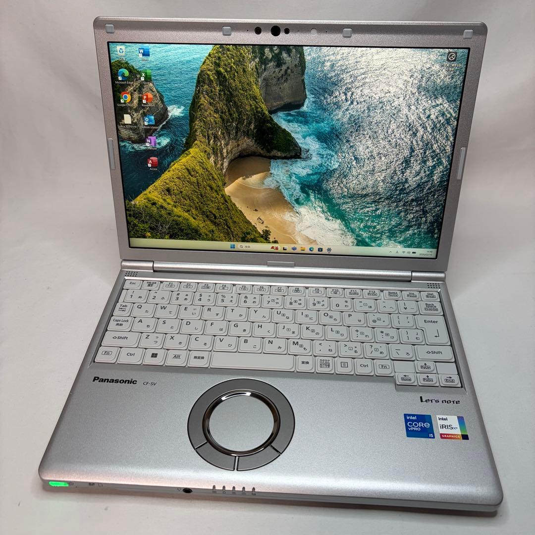 準美品 Let's note SV1 累積 470時間 11世代 i5 16GB
