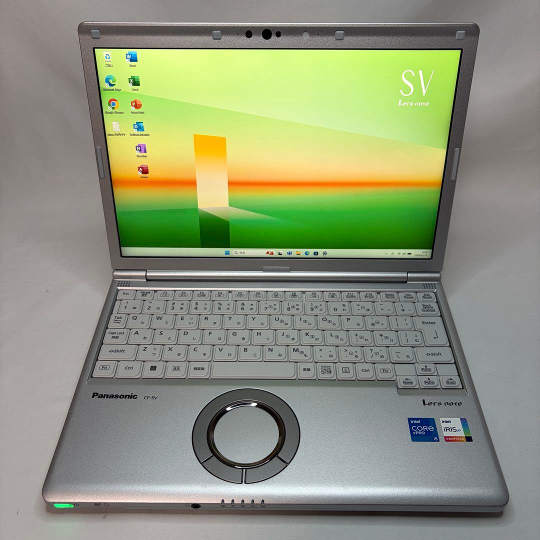 準美品 Let's note SV1 累積 470時間 11世代 i5 16GB