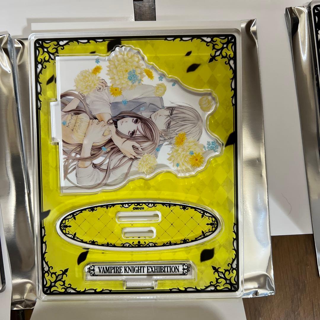 ヴァンパイア騎士原画展　トレーディングアクリルスタンド　4種セット