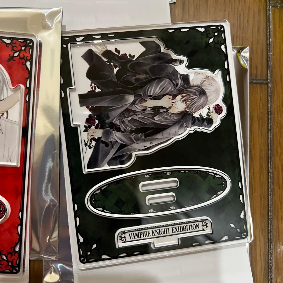 ヴァンパイア騎士原画展　トレーディングアクリルスタンド　4種セット