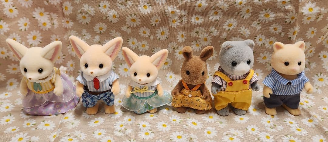 シルバニア　人形のセット