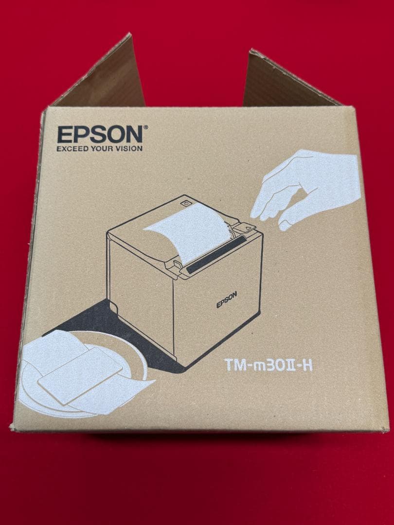 使用極少 EPSON TM-m30Ⅱ-H ブラック レシートプリンター ⑫