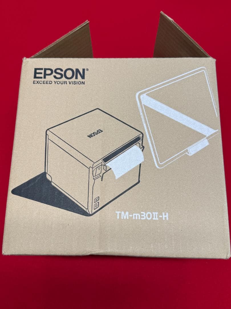 使用極少 EPSON TM-m30Ⅱ-H ブラック レシートプリンター ⑫
