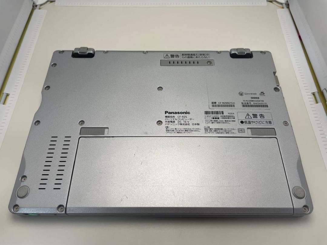 Windowsノート本体 Panasonic Letsnote CF-RZ6 Corem3 Win10