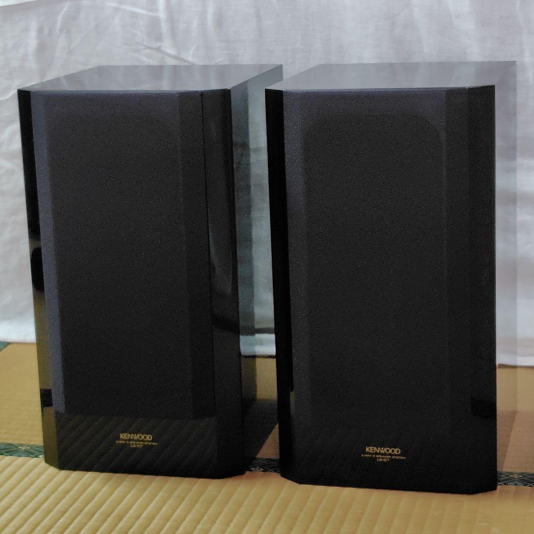KENWOOD LS-E7 　ブラック光沢　ケンウッド　スピーカー