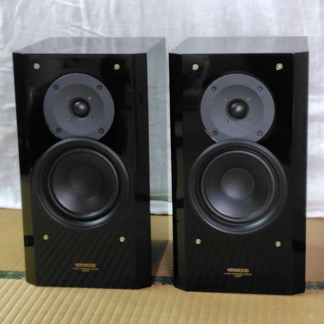 KENWOOD LS-E7 　ブラック光沢　ケンウッド　スピーカー
