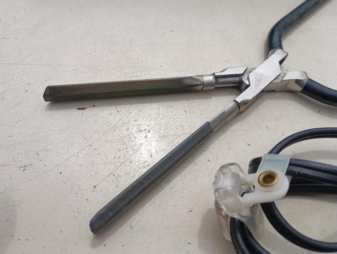 1993)理容店の道具　ヘアアイロンコテ ハーシー　床屋、理容室、理髪店、散髪屋