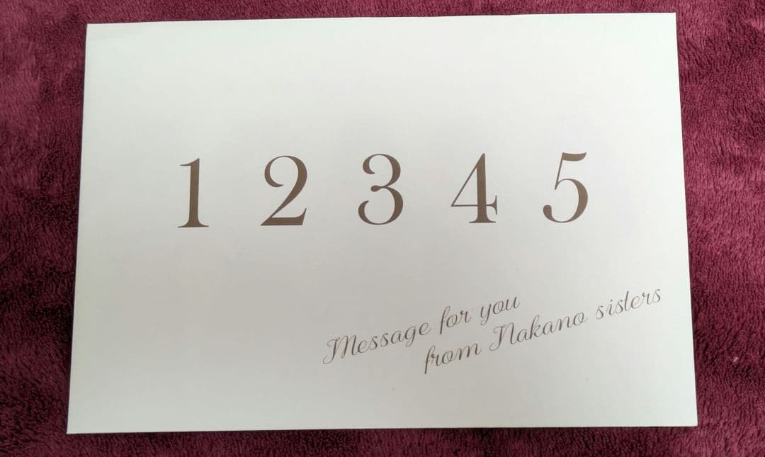 五等分の花嫁　中野三玖グッズ