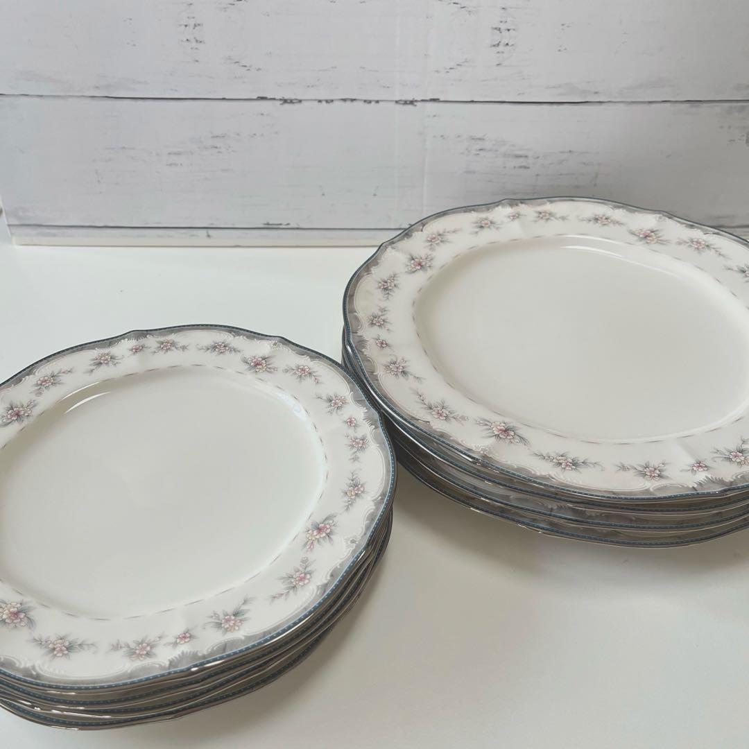 Noritake TRAVIATA 大皿　中皿　4枚ずつ　ディナー皿　パン皿