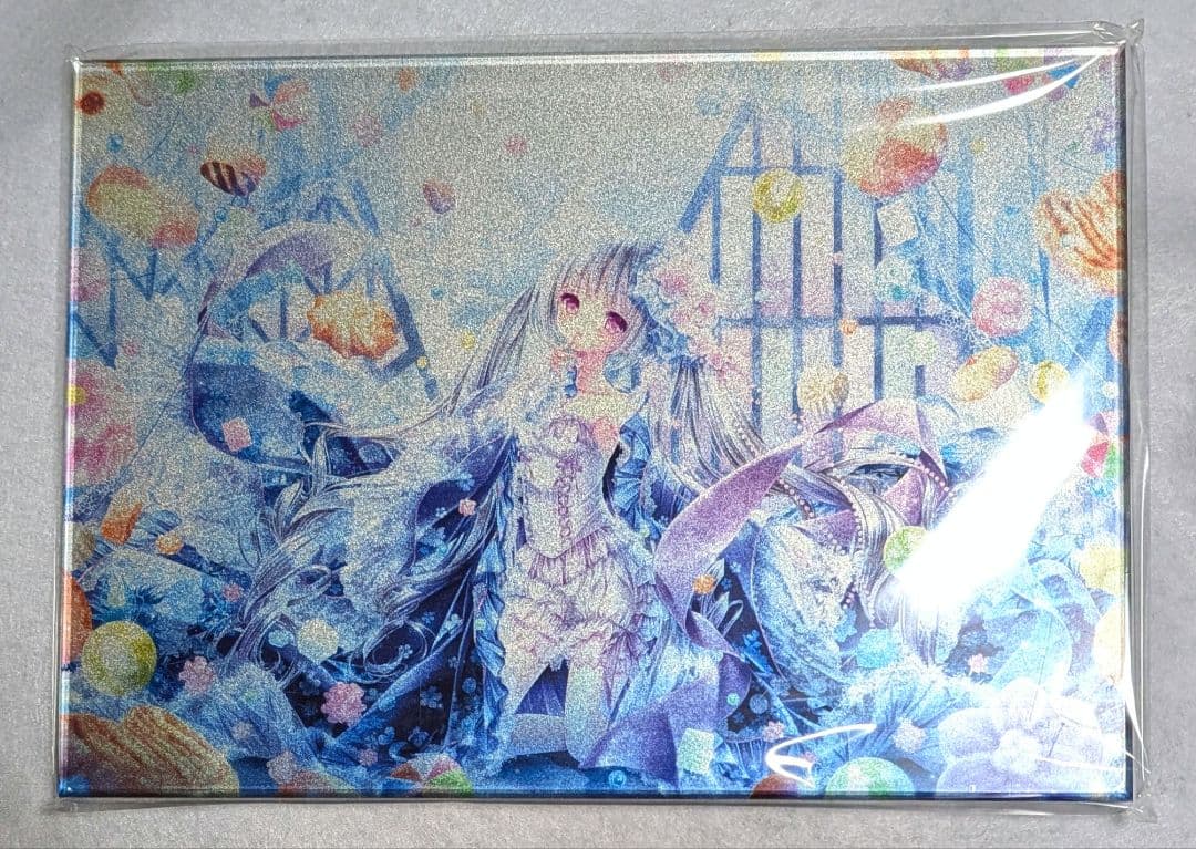 絵師100人展　てぃんくる　はるかぜせつな　アクリルアートプレート　甘永蜜菓