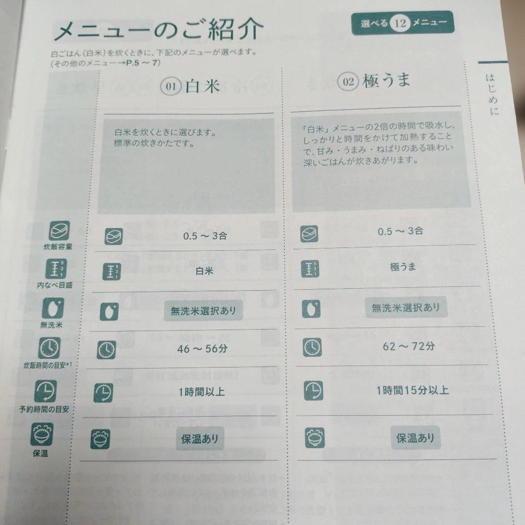 タイガー魔法瓶 IH 炊飯器 3合 炊きたて JPF-G055