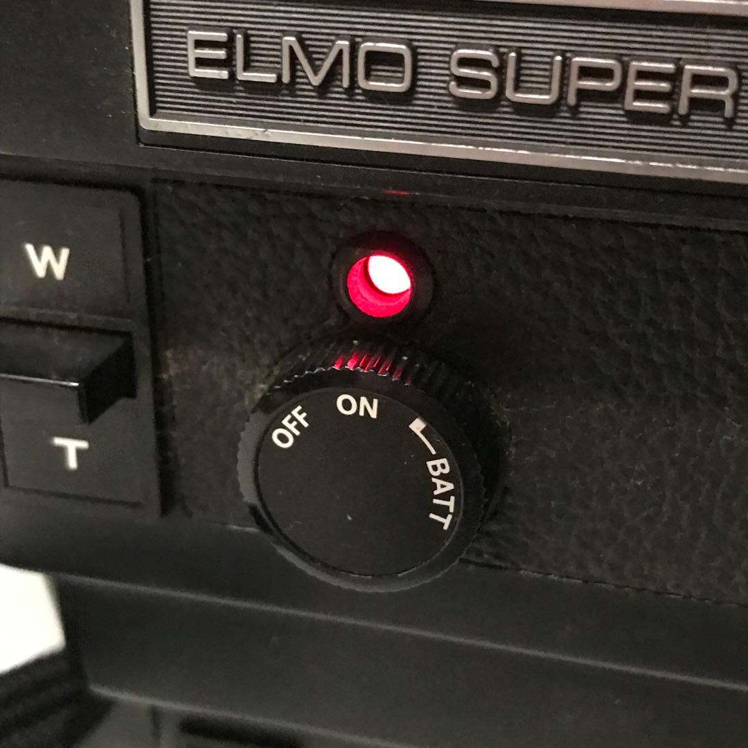 ELMO SUPER 8SOUND 6000AF 8mmフィルムビデオカメラ