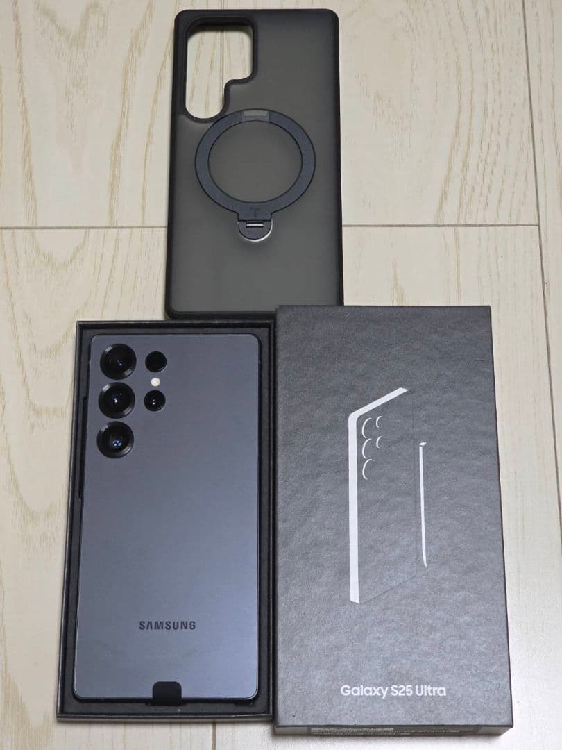 Galaxy S25 Ultra 512GB ジェットブラック極極極極極美品‼️