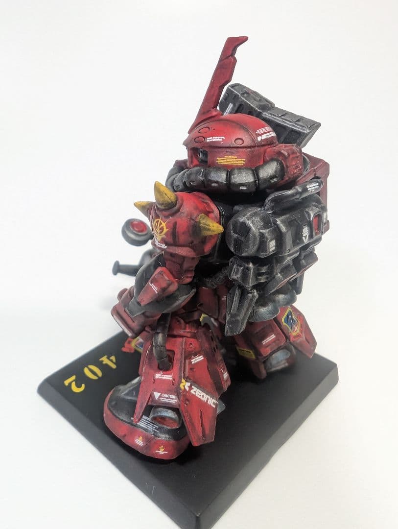 旧　ガンダムコンバージ 高機動型ザクII 部分塗装 リペイント converge