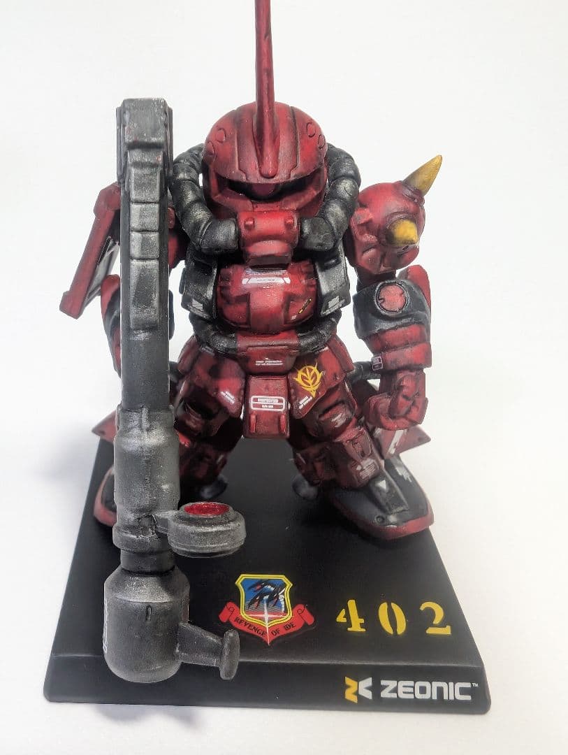 旧　ガンダムコンバージ 高機動型ザクII 部分塗装 リペイント converge