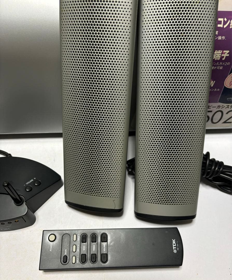 スピーカー・ウーファー (N350)TDK HI-FI SPEAKER SYSTEM SP-NX502