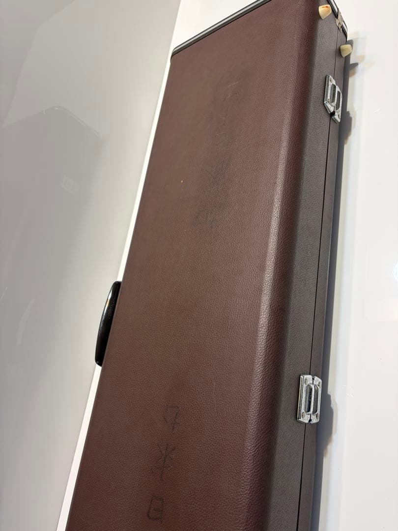 三味線本体 木製 ブラウン ケース付き