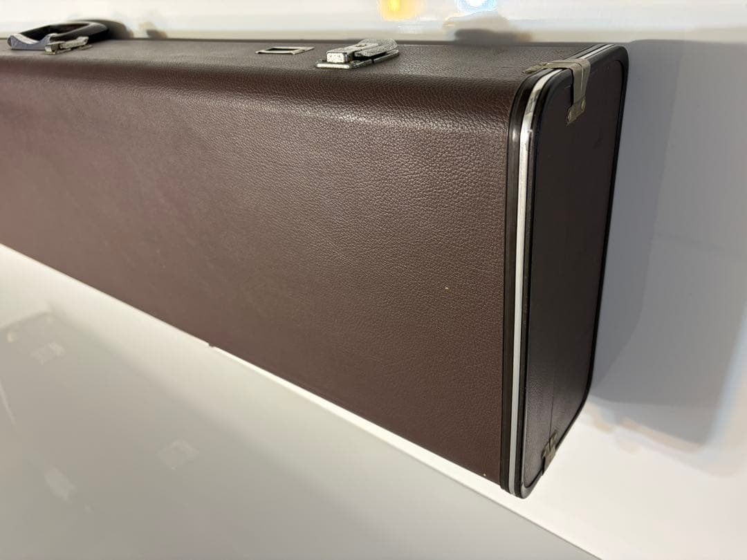 三味線本体 木製 ブラウン ケース付き