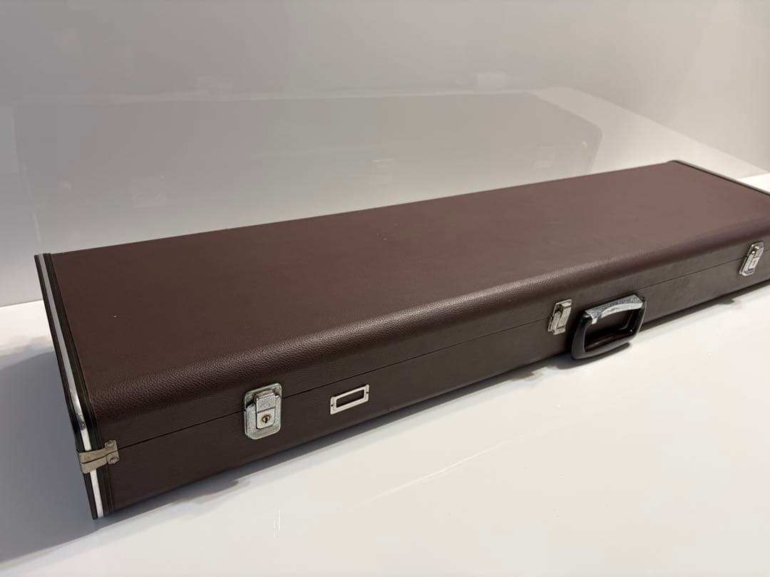 三味線本体 木製 ブラウン ケース付き