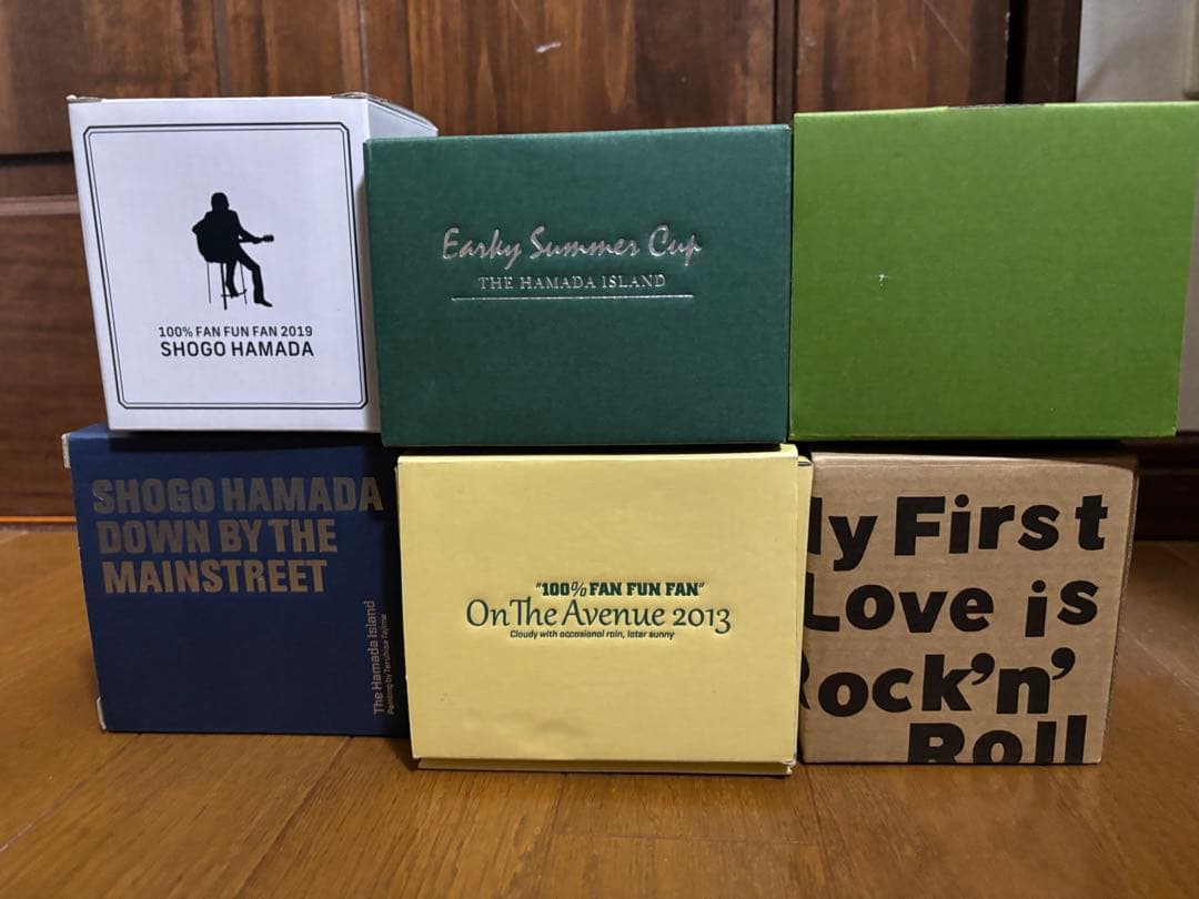 君*笑様 浜田省吾・マグカップ5+メラニンカップ1 全未使用品