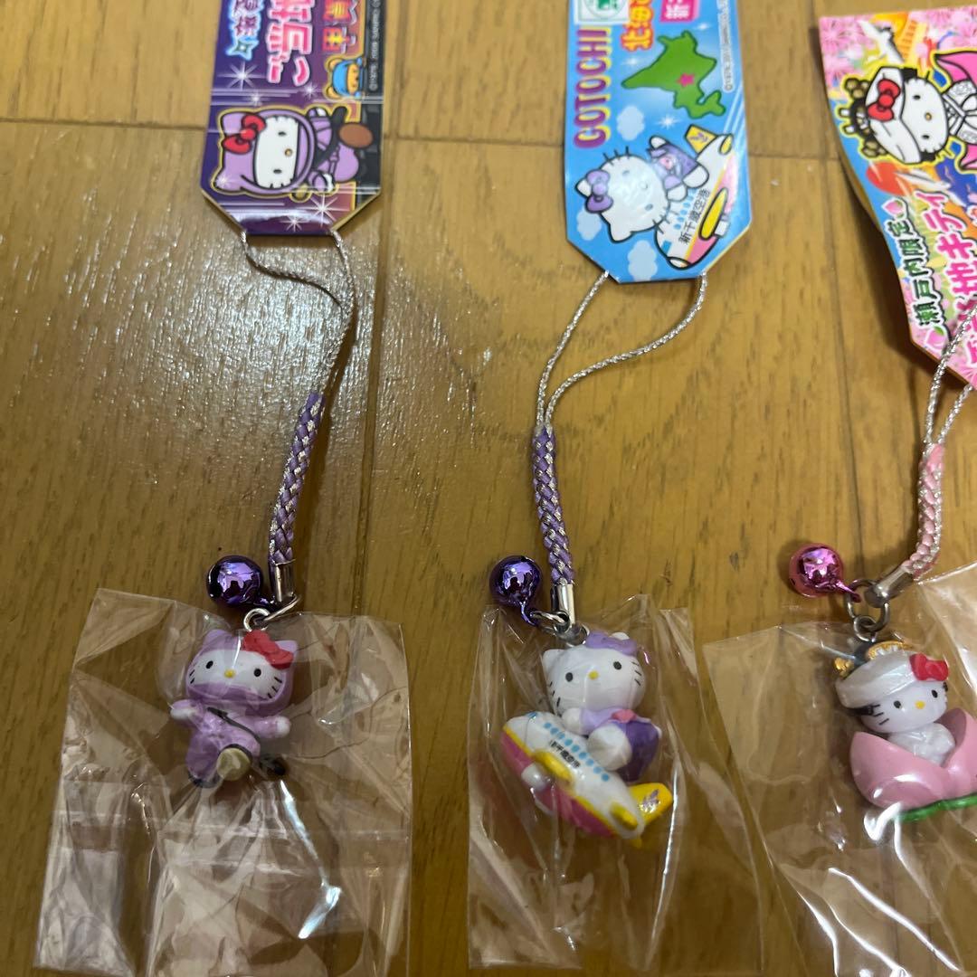 ハローキティ マスコットストラップ 5個セット　レア