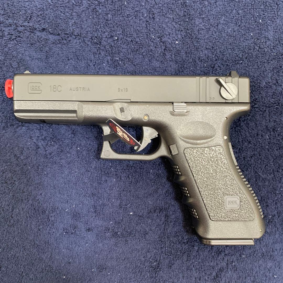 GLOCK 18C 電動ガン ブラック 付属品あり