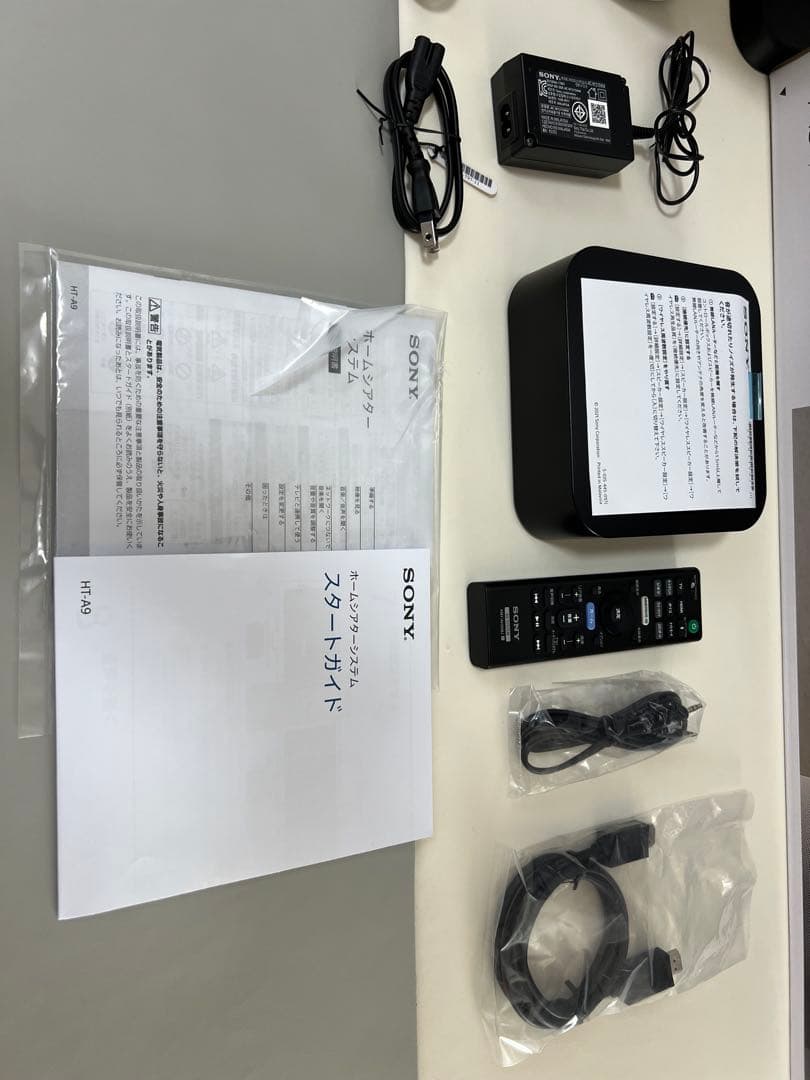 【コロン】SONY HT-A9 Eono2本のスタンド付。