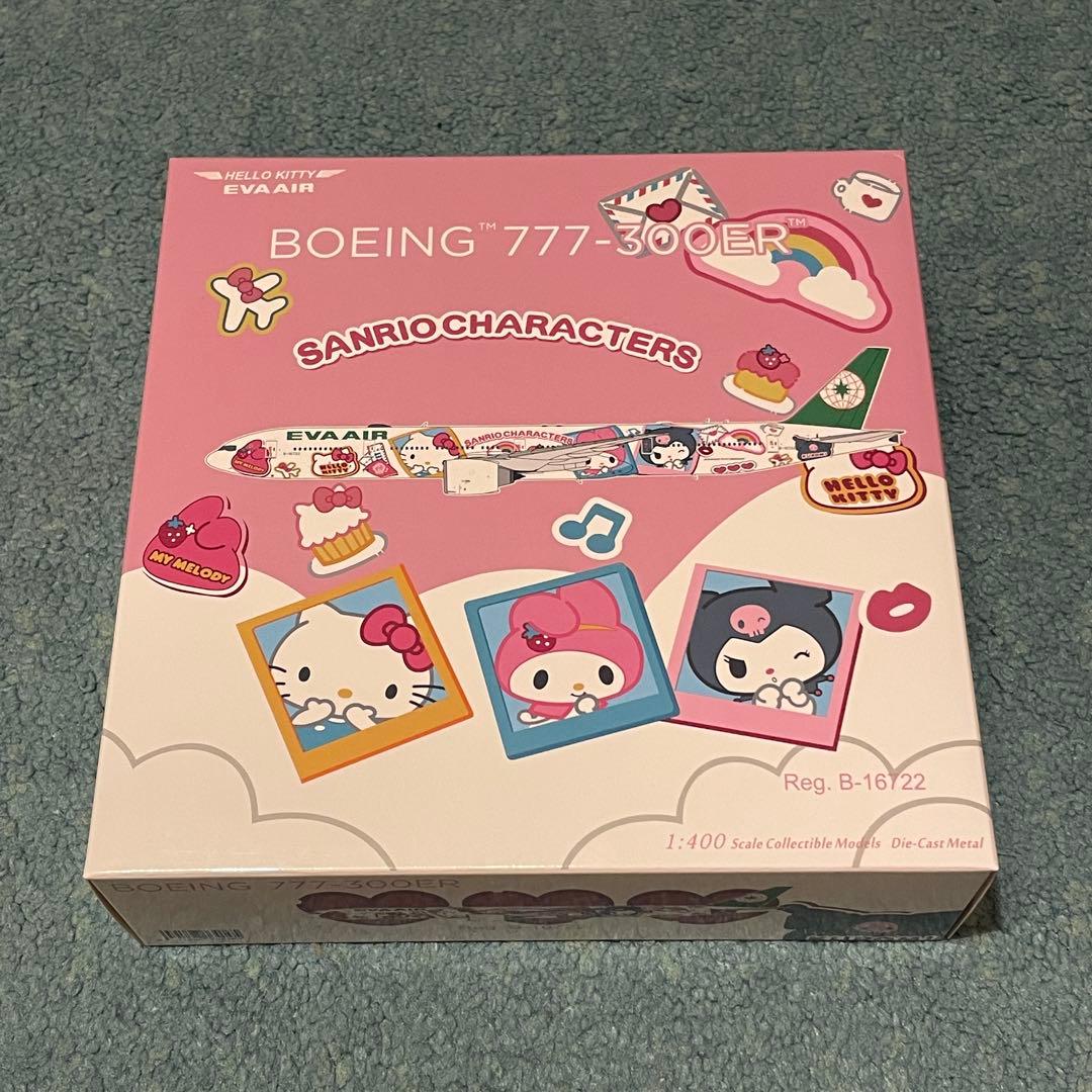 EVA AIR エバー航空 777-300ER ハローキティ NG 1:400