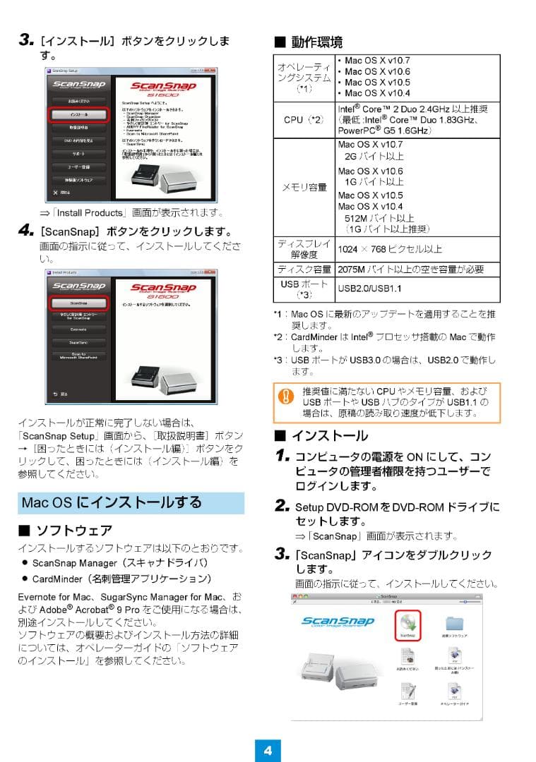 富士通 ScanSnap S1500 両面ドキュメントスキャナー ㊸