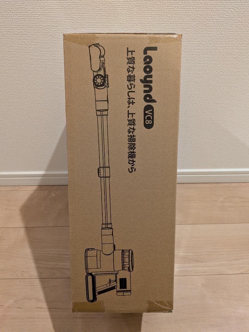 掃除機 コードレス 85Kpa・自立式ブラシヘッド・60分連続稼働・LEDライト