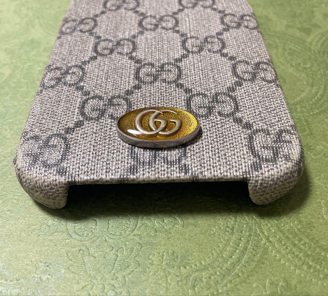 グッチ　iPhone12 12pro ケース GG マーモント