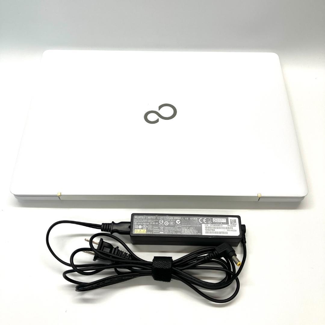 すぐ使える❤️超美品☆可愛い白ノートパソコン❤️YouTube☆サクサク事務