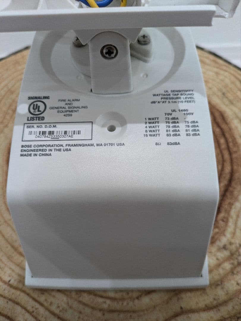 BOSE　DS16S　スピーカー