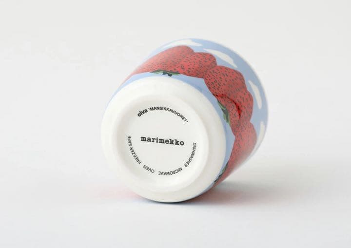 ♥︎marimekko マリメッコ マンシッカヴォレット イチゴ ラテマグ 2個