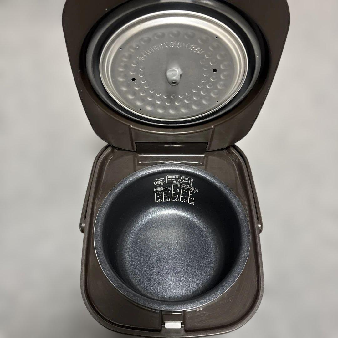 アイリスオーヤマ KRC-ME30-T 炊飯器 0.54L