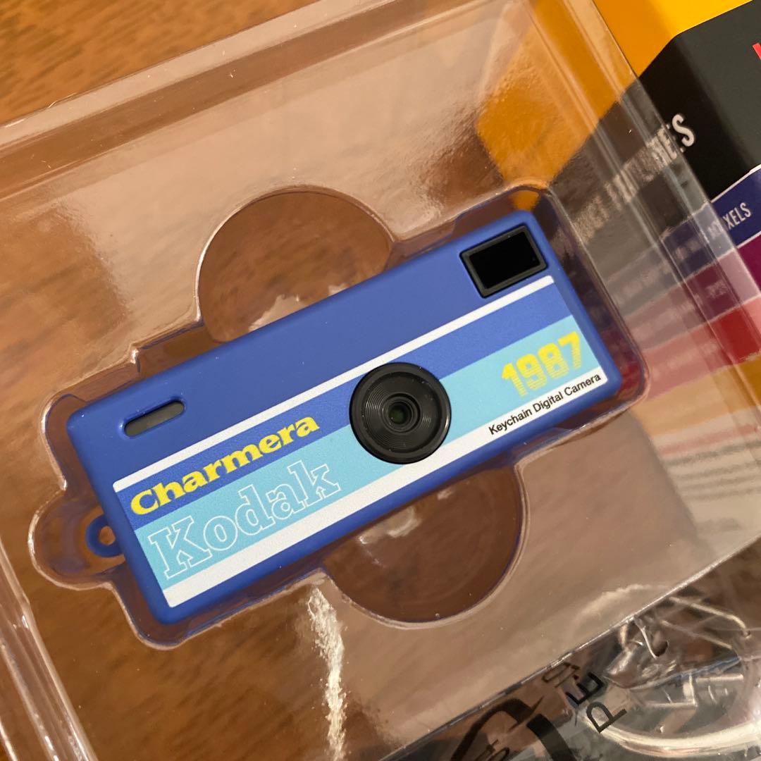 Kodak Charmera チャーメラ キーチェーン ブルー トイカメラ