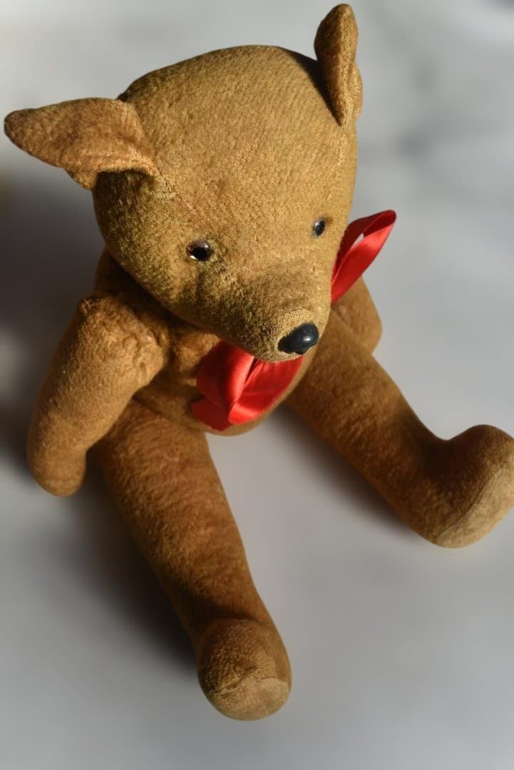 フランスアンティーク　テディベア　熊のぬいぐるみ　美品