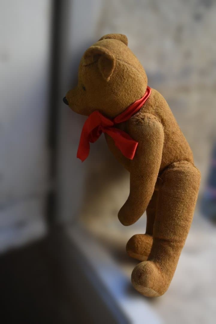 フランスアンティーク　テディベア　熊のぬいぐるみ　美品