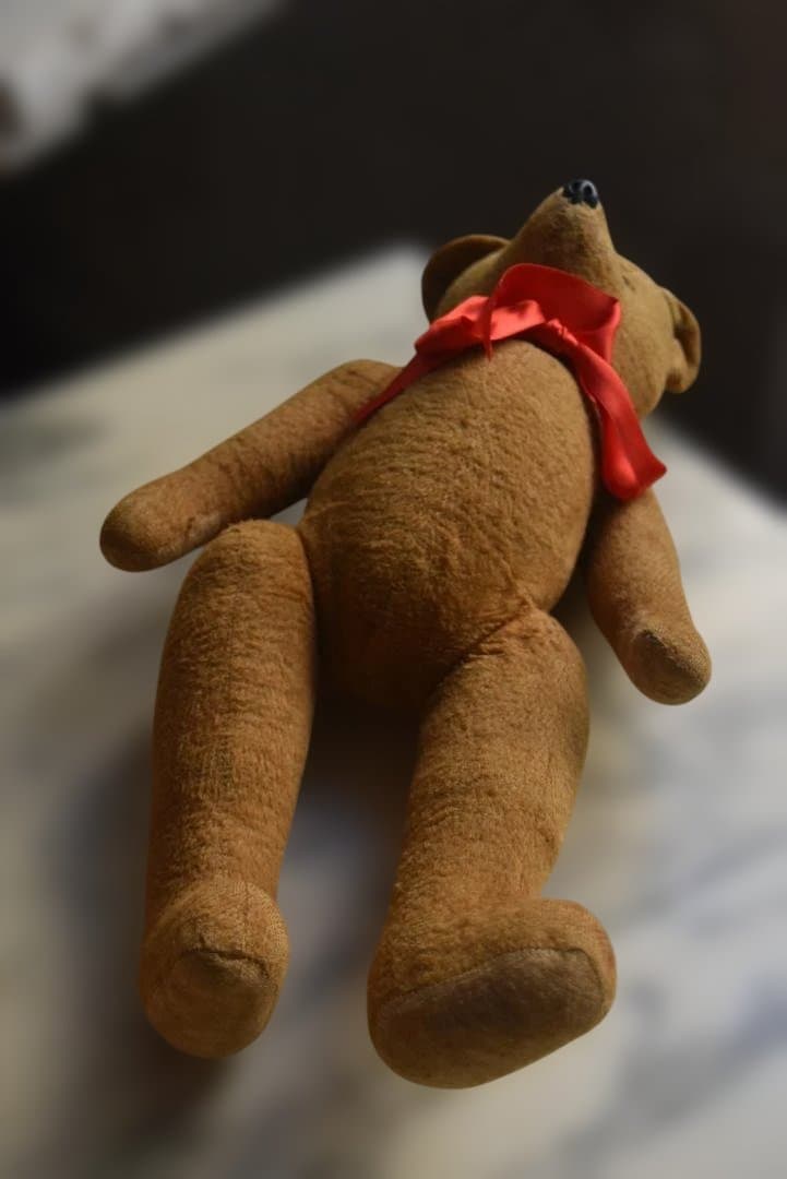 フランスアンティーク　テディベア　熊のぬいぐるみ　美品