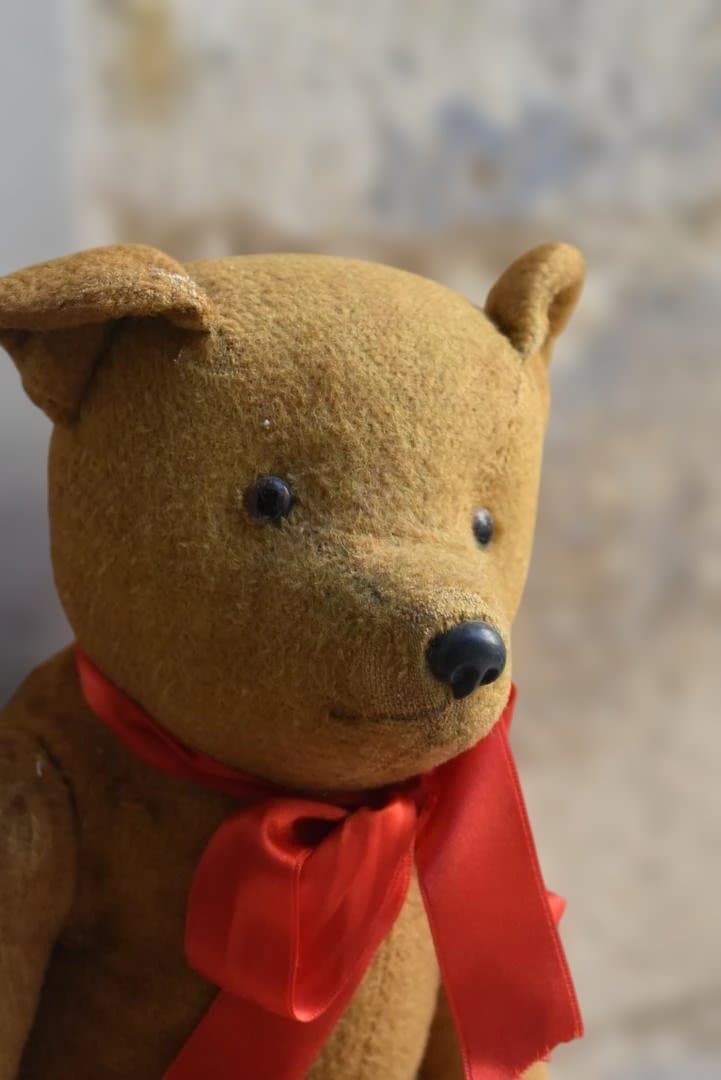 フランスアンティーク　テディベア　熊のぬいぐるみ　美品